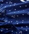 Pigiama jacquard bambina/bambino fantasia fiocchi di neve in lana e cotone blu MEDIEVAL/bianco MARSHMALLOW