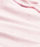 Body per bebè femmina con colletto rosa Vienne