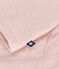 Completo due pezzi in tubique trapuntato neonato rosa SALINE