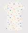 Pigiama corto in cotone con stampa bambino bianco MARSHMALLOW/bianco MULTICO