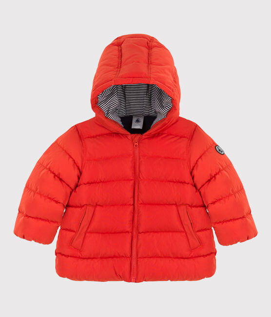 Piumino riciclato bebè arancione CASIMIR