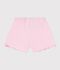 Shorts in cotone tinta unita bambina MARQUISE