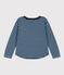 T-shirt maniche lunghe in tubique bambino SMOKING/ AZUL