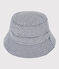 Bob in serge a righe bambino blu MEDIEVAL/bianco MARSHMALLOW