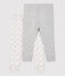 Confezione da 2 leggins in cotone bebè. variante 2