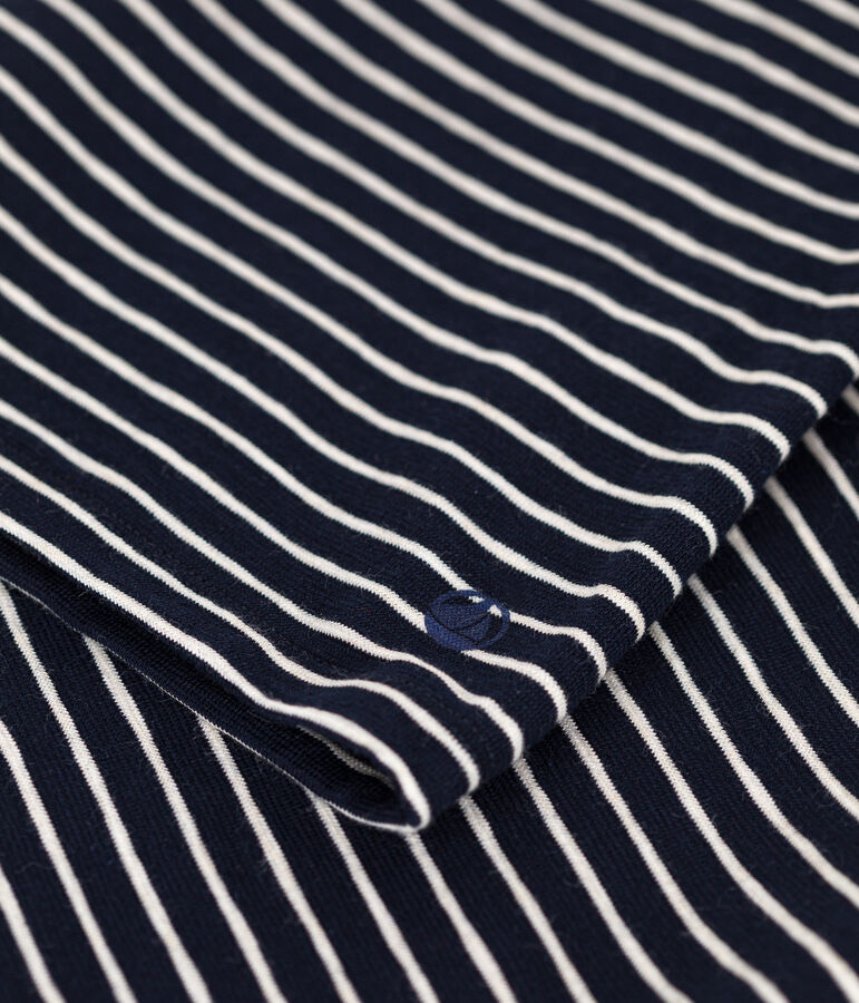 T-shirt Regular a maniche lunghe con scollo rotondo in jersey flamm&eacute; donna SMOKING/ MONTELIMAR