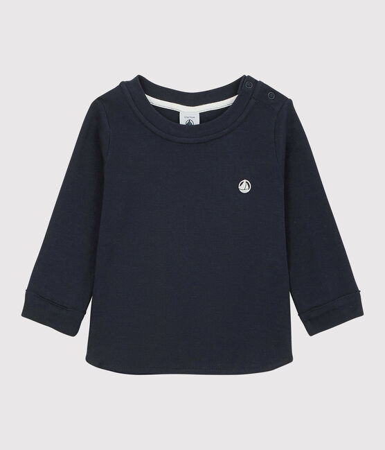 T-shirt in cotone bebè blu SMOKING