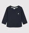 T-shirt in cotone bebè blu SMOKING