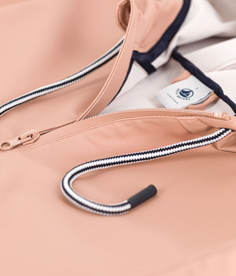 Cerata lunga e leggera in tessuto riciclato Donna/Uomo beige