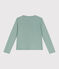 Cardigan in cotone tinta unita bambino verde PAUL