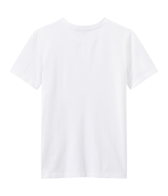 T-shirt donna INDISPENSABLE in jersey leggero bianco ECUME