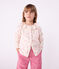 T-shirt a maniche lunghe in cotone con stampa bambina MILK/ MULTICO