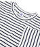 T-shirt iconica donna bianco MARSHMALLOW/blu SMOKING