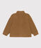 Giacca in sherpa riciclato bambino unisex marrone BRINDILLE