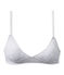 Reggiseno bambina a pois grigio POUSSIERE/bianco LAIT