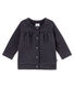 Cardigan per bebé femmina in molleton scintillante