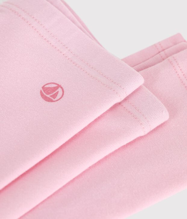 Leggings in cotone tinta unita bambina MARQUISE