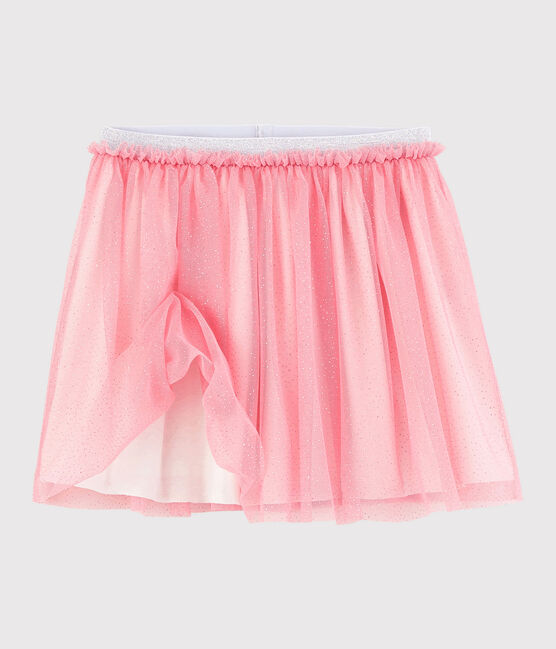 Gonna in tulle con paillettes bambina rosa GRETEL/grigio ARGENT