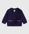 Cardigan per neonato in cotone tinta unita con bottoni SOIR
