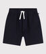 Shorts in twill di cotone e lino bambino