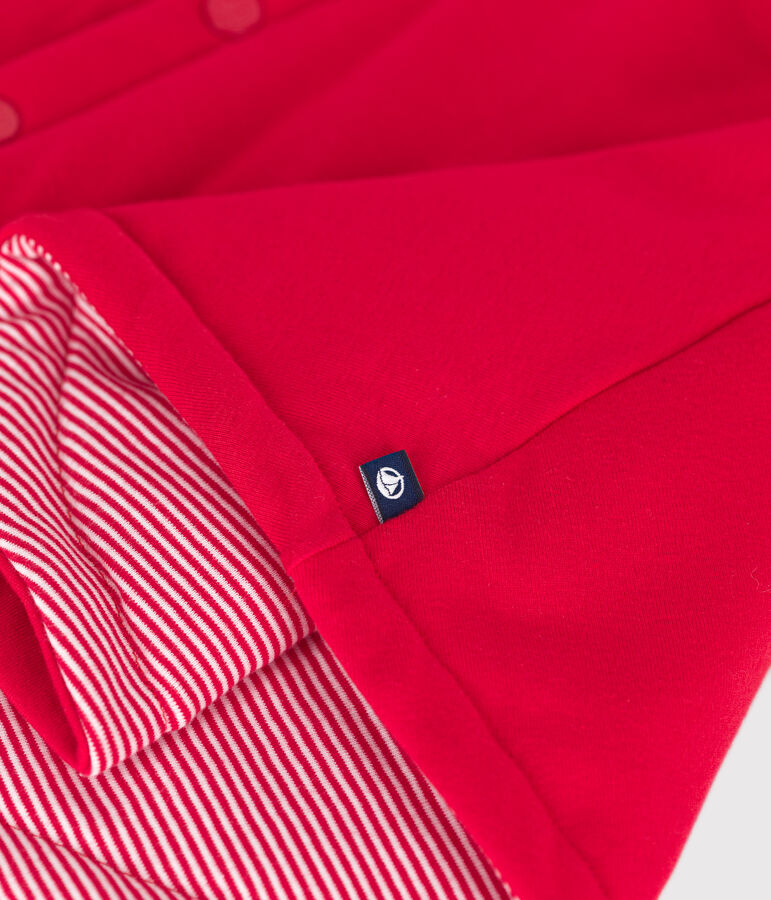 Mantella di cotone per beb&egrave; rosso CORRIDA