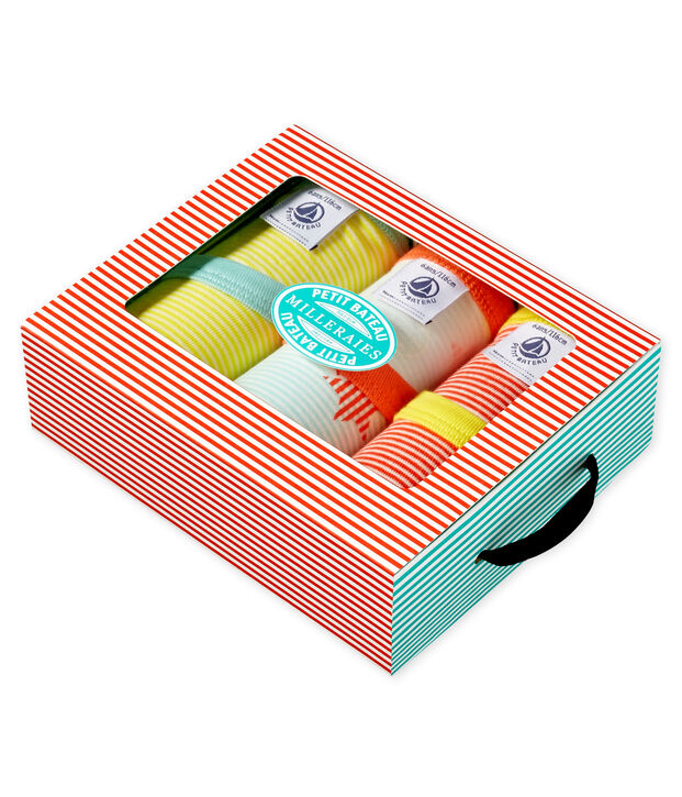 Trio canottiere bambino multicolore