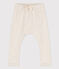 Pantaloni in jersey spesso per neonati beige MONTELIMAR CHINE