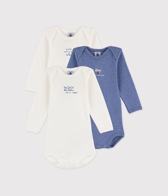 Set di 3 body a maniche lunghe neonato variante 1