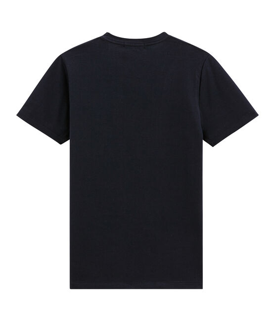 tee-shirtdonna serigrafata blu SMOKING