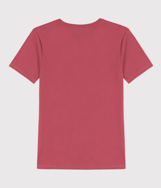 T-shirt L'ICONIQUE girocollo in cotone donna rosa PAPI