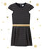 Abito per bambina in jersey doppiato blu SMOKING/giallo DORE