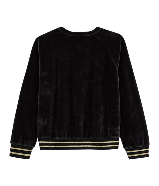 Cardigan bambina nero NOIR