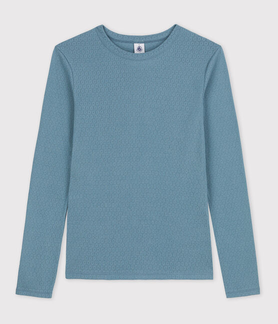 T-shirt L'ICONIQUE girocollo in cotone Donna blu ROVER