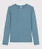 T-shirt L'ICONIQUE girocollo in cotone Donna blu ROVER