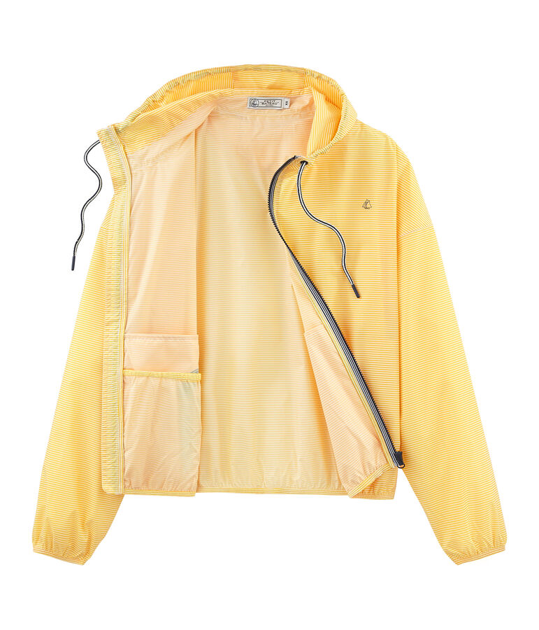 Giacchetta corto unisex giallo/bianco