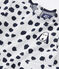 Abito bambina Jean Jullien bianco MARSHMALLOW/ DOTTIES