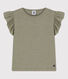 T-shirt a maniche corte in cotone bambina