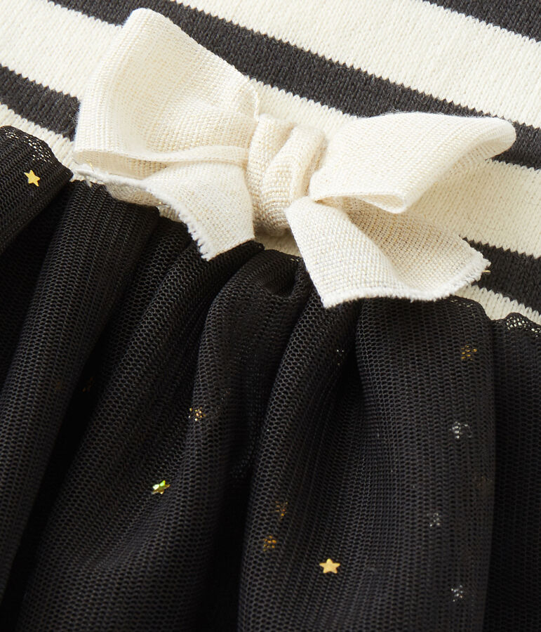 Abito beb&egrave; femmina bi-mati&egrave;re bianco/grigio