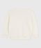 Felpa in cotone bambino ecru