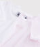 Confezione da 2 t-shirt manica corta millerighe rosa bambina variante 1