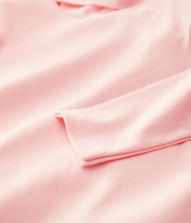 Sottogiacca in cotone bambina/bambino rosa