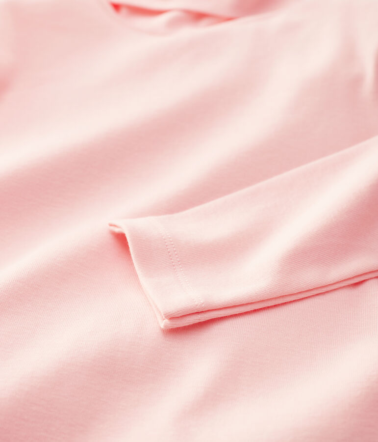 Sottogiacca in cotone bambina/bambino rosa