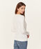 Cardigan iconico donna bianco ECUME