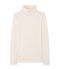 dolcevita donna in cotone leggero rosa FLEUR