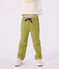 Pantaloni in cotone bambino verde MOSS