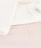 Confezione da 2 body a maniche lunghe millerighe bebè in cotone variante 1