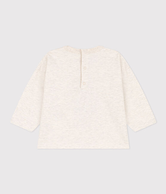 T-shirt a maniche lunghe in jersey per bebè beige MONTELIMAR CHINE