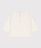 T-shirt a maniche lunghe in jersey per bebè beige MONTELIMAR CHINE