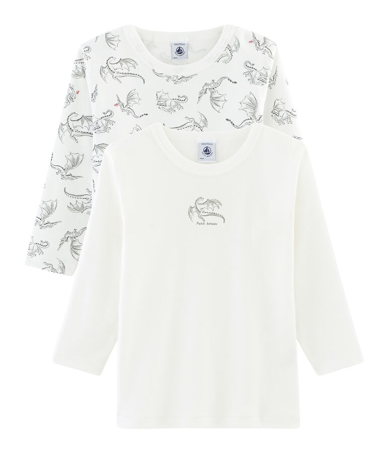 Duo t-shirt maniche lunghe bambino variante 1