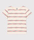 T-shirt a maniche corte in cotone bambina